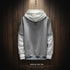 Cool Sweatshirt Men Hip Hop patchwork Long Sleeve Pullover contrast Hoodies Sweatshirt hoodies - menochic